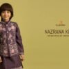 Beautiful Clleora Nazrana Kids Viscose Silk Embroidered Work Kurta Pant And Koti Wholesale 2026