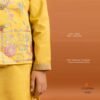 Beautiful Clleora Nazrana Kids Viscose Silk Embroidered Work Kurta Pant And Koti Wholesale 2026