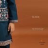 Beautiful Clleora Nazrana Kids Viscose Silk Embroidered Work Kurta Pant And Koti Wholesale 2026