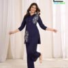 Beautiful Blue Hills Blast Rayon Casual Wear Top And Bottom Collection Wholesale 2026