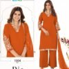 Beautiful Blue Hills Ria Rayon With Thread Work Kurti Pant And Dupatta Wholesale 2026