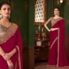 Buy Tfh Sandal Wood 1405 A To F Pioneer Silk Designer Saree Collection Wholesale 2026