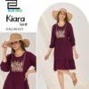 Buy Blue Hills Kiara Vol 18 Rayon Wrinkle Embroidery Work Top Collection Wholesale 2026