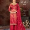 Buy Rangoon Spark Viscose Simmer Fancy Work Designer Salwar Kameez Wholesale 2026