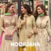 Sayuri Noorjaha Simar Silk Embroidered Work Designer Gown And Dupatta Wholesale