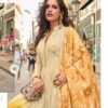 Stylish Sayuri Noorjaha Simar Silk Embroidered Work Designer Gown And Dupatta Wholesale 2026