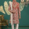 Latest Sumi 4001 To 4005 Series Art Silk Wedding Wear Mens Sherwani Wholesale 2026
