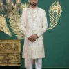 Sumi 4006 To 4010 Series Art Silk Wedding Wear Mens Sherwani Wholesale