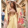 Buy Sayuri Florance Crepe Silk Handwork Blouse Dhoti And Jacket Collection Wholesale 2026