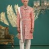 Launching Sumi 4021 To 4026 Series Pure Banarasi Jacquard Heavy Mens Wear Sherwani Wholesale 2026