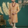 Launching Sumi 4021 To 4026 Series Pure Banarasi Jacquard Heavy Mens Wear Sherwani Wholesale 2026