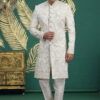 Latest Sumi 4027 To 4032 Series Art Silk Wedding Wear Mens Wear Sherwani Wholesale 2026