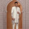 Stylish Sumi 4041 To 4047 Series Art Silk Embroidery Indo Western Style Mens Wear Wholesale 2026