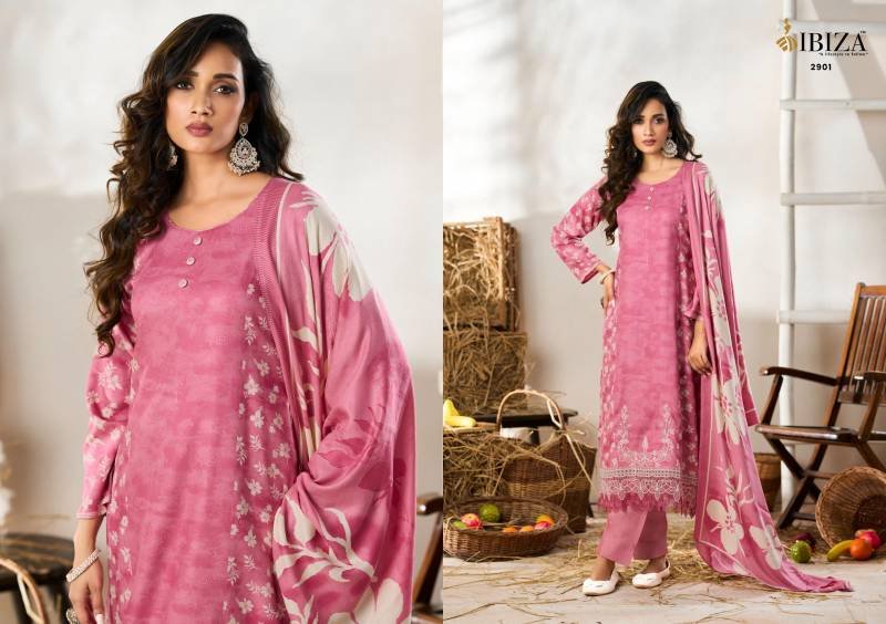 Launching Ibiza Masaba Viscose Pashmina Embroidered Salwar Kameez Collection Wholesale 2026