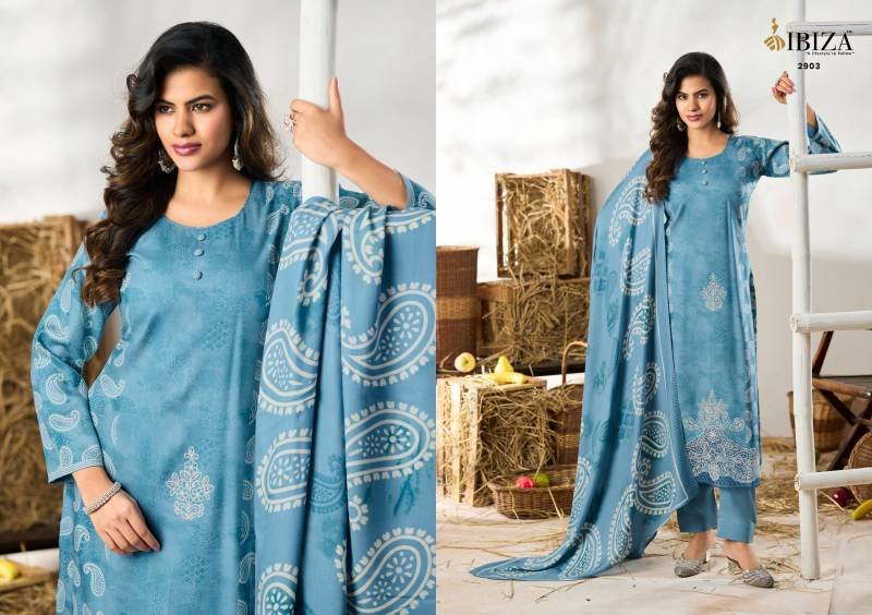 Launching Ibiza Masaba Viscose Pashmina Embroidered Salwar Kameez Collection Wholesale 2026