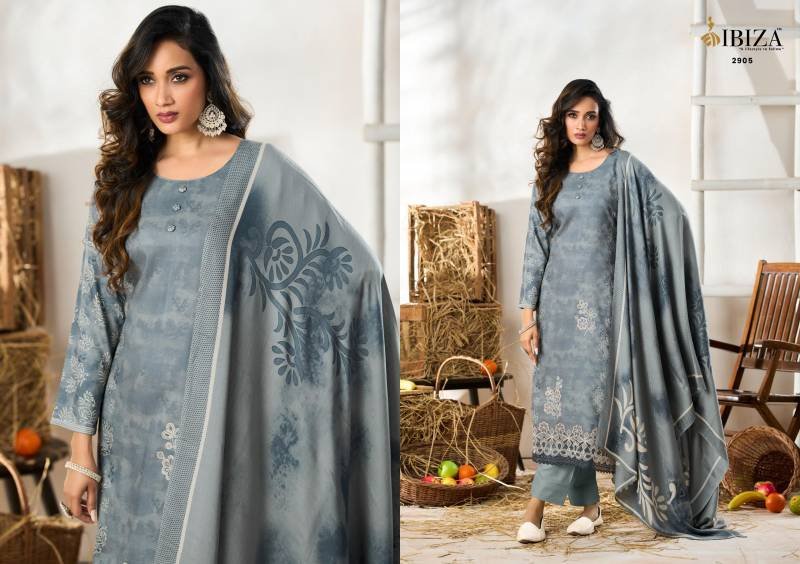 Latest Ibiza Masaba Viscose Pashmina Embroidered Salwar Kameez Collection Wholesale 2026
