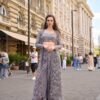 Latest Sayuri Haseena French Crepe Silk Stylish Blouse Dhoti And Jacket Wholesale 2026