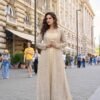Latest Sayuri Haseena French Crepe Silk Stylish Blouse Dhoti And Jacket Wholesale 2026
