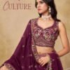 Zeel Culture Georgette Thread And Embroidery Work Lehenga Choli Wholesale