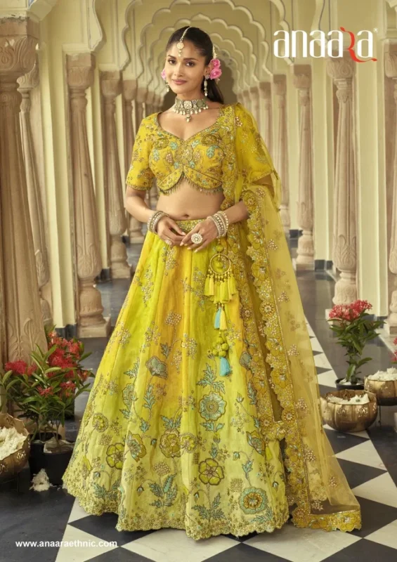 Stylish Tathastu Anaara Readymade Silk Lehenga With Embroidery Work Wholesale 2026