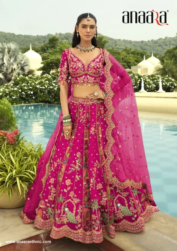 Stylish Tathastu Anaara Readymade Silk Lehenga With Embroidery Work Wholesale 2026