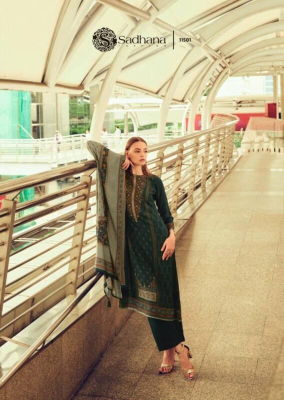 Stylish Sadhana Nana Viscose Pashmina Digital Printed Work Salwar Kameez Wholesale 2026
