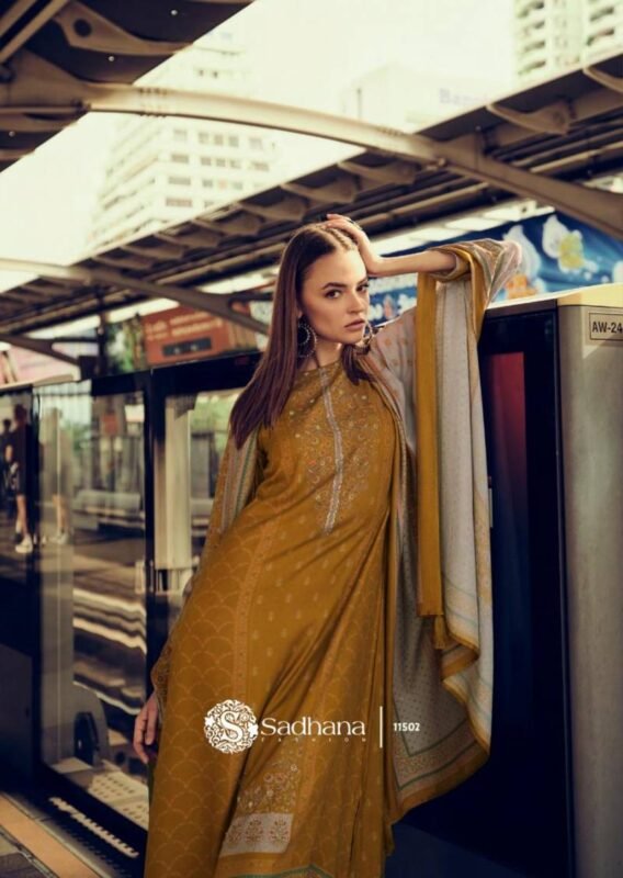 Stylish Sadhana Nana Viscose Pashmina Digital Printed Work Salwar Kameez Wholesale 2026