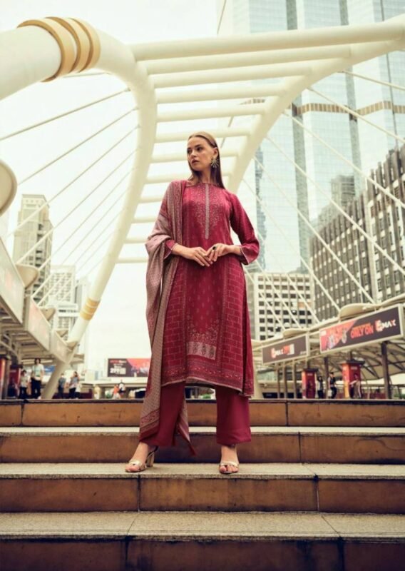 Stylish Sadhana Nana Viscose Pashmina Digital Printed Work Salwar Kameez Wholesale 2026