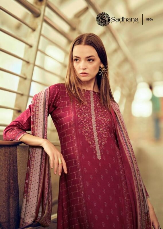 Stylish Sadhana Nana Viscose Pashmina Digital Printed Work Salwar Kameez Wholesale 2026