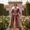 Buy Kb Super Hit 4102 Velvet Embroidery Worked Beautiful Indo Western Collection Wholesale 2026