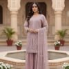 Kb 4104 Net With Embroidered Worked Premium Salwar Kameez Wholesale