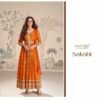 Launching Sayuri Sakshi Chinon Silk Embroidered Work Top Bottom And Dupatta Wholesale 2026