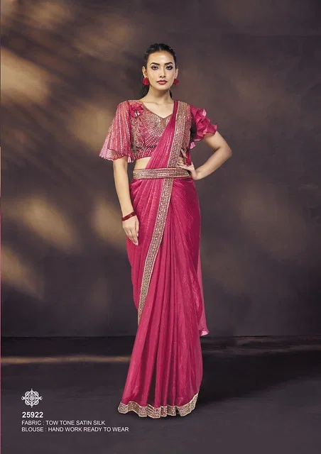 Buy Mahotsav Celeste Designer Party Wear With Readymade Blouse Saree Collection Wholesale 2026