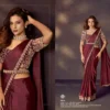 Buy Mahotsav Celeste Designer Party Wear With Readymade Blouse Saree Collection Wholesale 2026