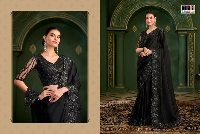 Latest Tfh Sarvaratna vol 2 Heavy Partywear Silk Saree Collection Wholesale 2026