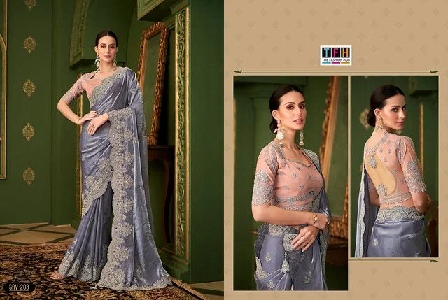 Latest Tfh Sarvaratna vol 2 Heavy Partywear Silk Saree Collection Wholesale 2026