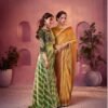 Mahotsav Lehr Designer Two Tone Satin SIlk Saree Collection Wholesale