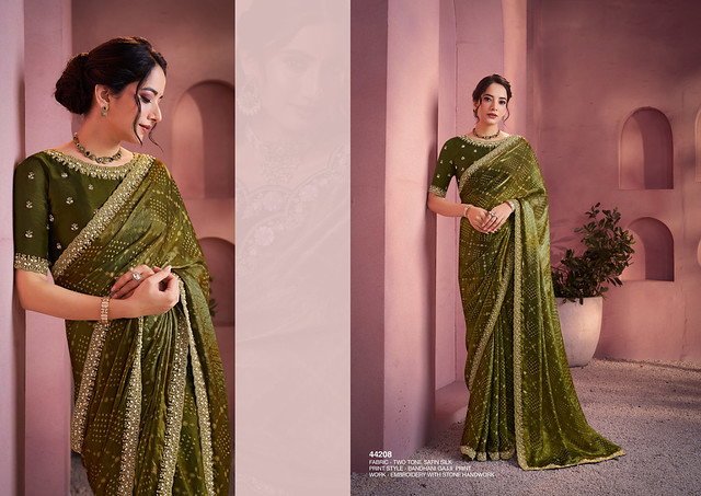 Launching Mahotsav Lehr Designer Two Tone Satin SIlk Saree Collection Wholesale 2026