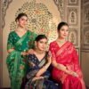 Kreshva Chahat 2031 To 2034 Super P.V. Silk With  Banarasi Traditional Design Saree Collection Wholesale