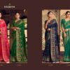 Stylish Kreshva Chahat 2031 To 2034 Super P.V. Silk With  Banarasi Traditional Design Saree Collection Wholesale 2026