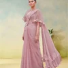 Beautiful Mahotsav Odyssey Designer Satin Silk Ready To Wear Saree Wholesale 2026