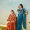 Mahotsav Odyssey Designer Satin Silk Ready To Wear Saree Wholesale