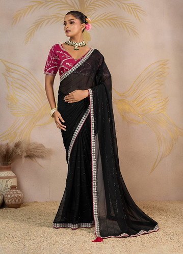Beautiful Suma Jiya 12001 To 12008 Georgette With Zari Saree Collection Wholesale 2026