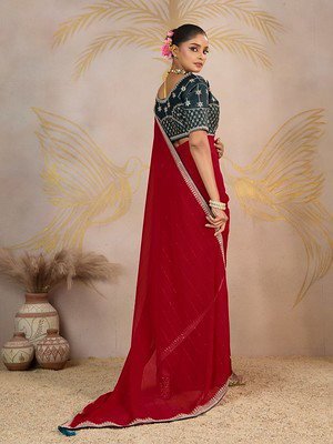 Beautiful Suma Jiya 12001 To 12008 Georgette With Zari Saree Collection Wholesale 2026