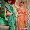 Kreshva Harmony 4323 To 4326 Georgette With Burnout Fancy Design Saree Collection Wholesale