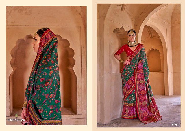 Beautiful Kreshva Priyatama 993 To 998 Combine The Richness Of Silk Saree Collection Wholesale 2026
