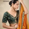Suma Anumati Vichitra Saree with Embroidery Work Partywear Saree Wholesale