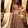 Buy Sayuri Riyaasat Net Embroidered Mirror Work Designer Lehenga Choli Wholesale 2026