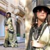 Launching Kreshva Elizabeth Satin Silk With Pranch Finish Carnival Wear Saree Wholesale 2026
