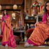 Latest Kreshva Veda Patola Double Ikkat Super Silk Festival wear Saree Wholesale 2026